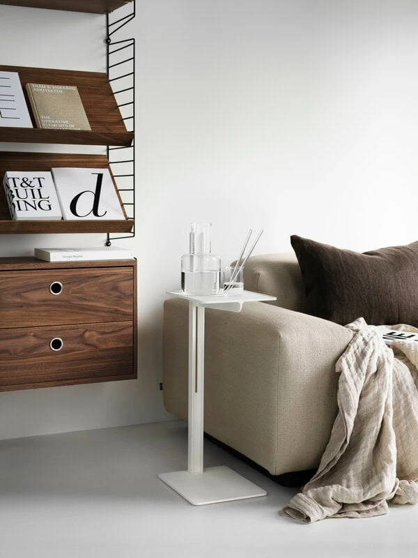 String Furniture Museum Side Table, White 4 String Furniture Museum Side Table, White - Image 4