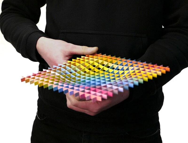 Fundamental Berlin Gravity Tray, 20 X 20 Cm, Spectrum 5 Fundamental Berlin Gravity Tray, 20 X 20 Cm, Spectrum - Image 5