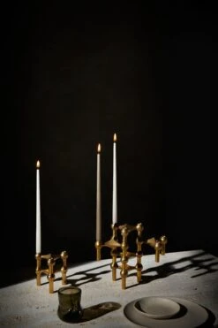STOFF Copenhagen STOFF Nagel Candleholder, Brass -Hay Outlet Store stoff 5700002017161 3
