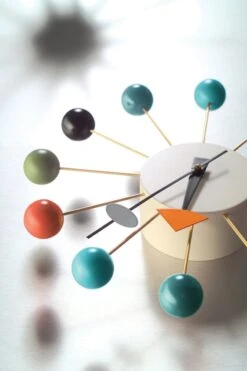 Vitra Ball Clock, Multicolour -Hay Outlet Store vdm e01 080 66613 master