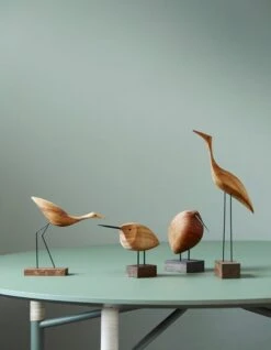 Warm Nordic Beak Bird, Awake Snipe, Oak -Hay Outlet Store warmnordic beakbirds affinity